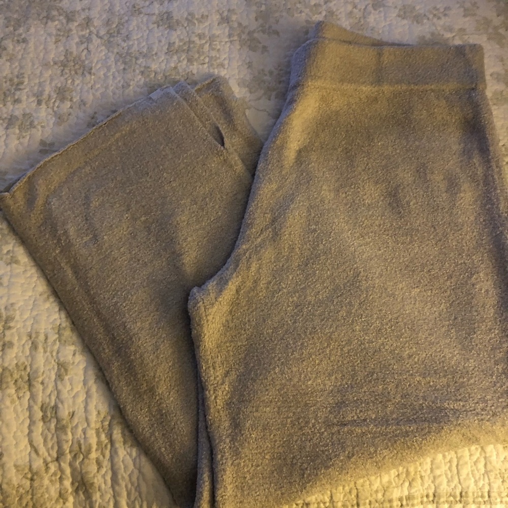 Barefoot Dreams CozyChic Lite Cream Culotte pants - Picture 6 of 9